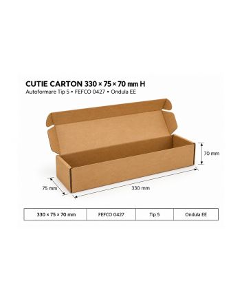 CUTIE 330/75/70H autoformare Tip 5 EE- FEFCO0427