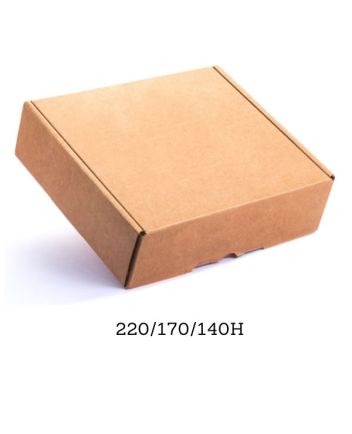 Cutie cu autoformare 220/170/140h autoformare FEFCO 0427 asamblata