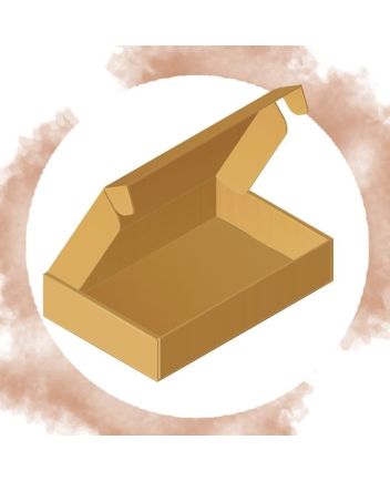 Cutie cu autoformare 125/100/125h FEFCO 0427 asamblata 3D